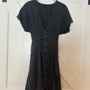 Quince Button-Down Mini Dress